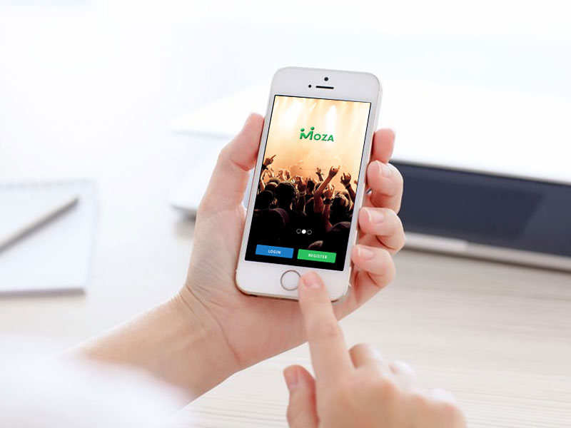 Moza mobile app screenshot